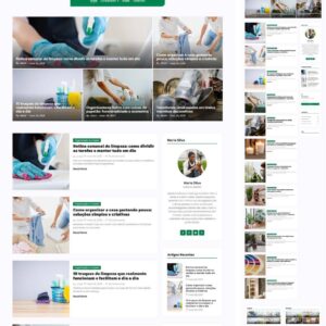 Template de Blog de Casa & Jardim